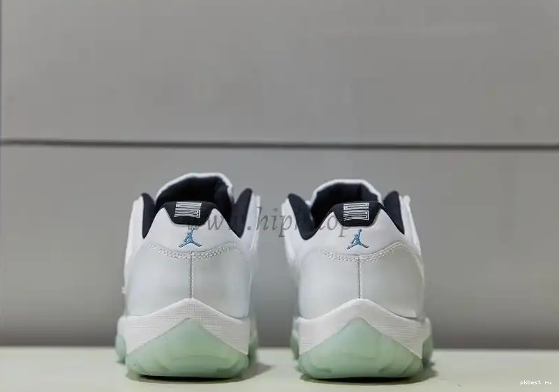 Low Air Authentic Jordan 11 Columbia 0613